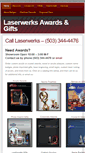 Mobile Screenshot of laserwerksawards.com